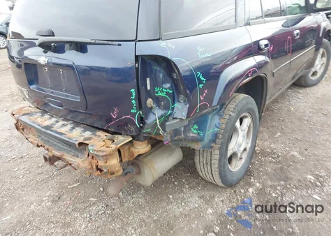 2008 Chevrolet Trailblazer Lt from USA, damaged, VIN 1GNDT13S682156501